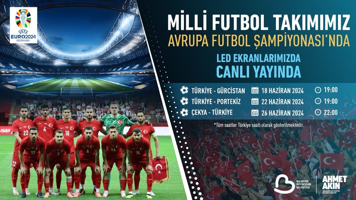 Ahmet Akın, 2024 Avrupa Futbol Şampiyonası (EURO 2024) heyecanının Balıkesir'de yaşanacağını duyurdu.