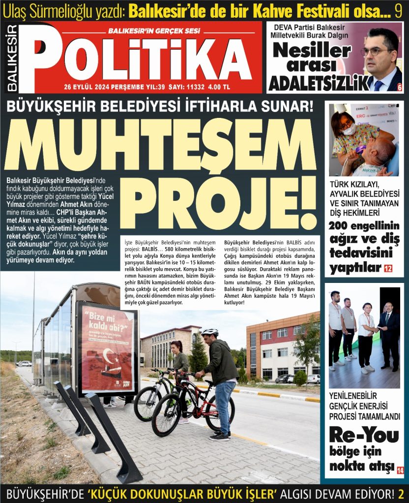 Balıkesir Politika Gazetesi