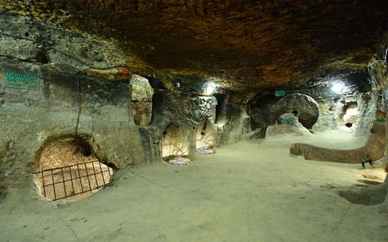 Saratlı Kırkgöz Yeraltı Şehri (Aksaray)