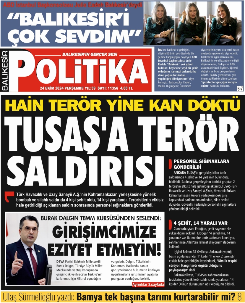 Balıkesir Politika Gazetesi