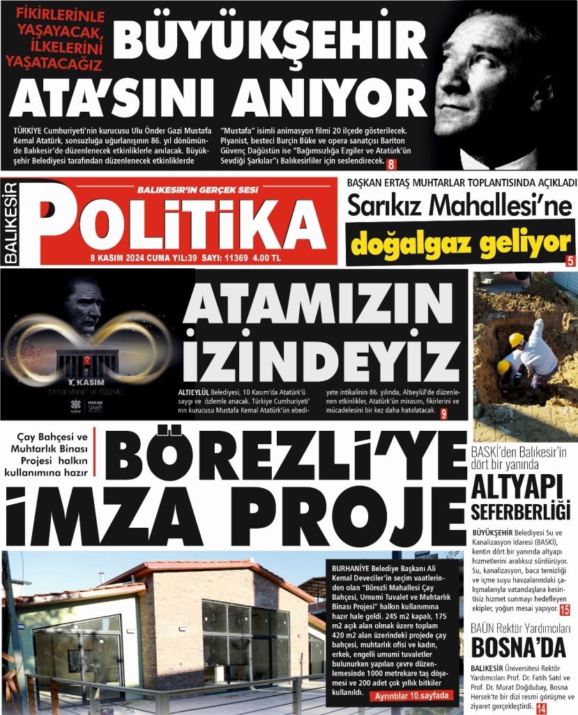 Balıkesir Politika Gazetesi