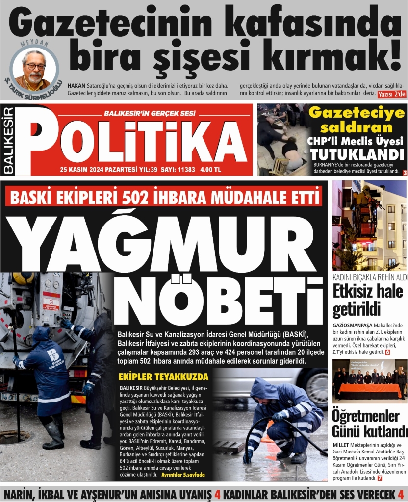 Balıkesir Politika Gazetesi