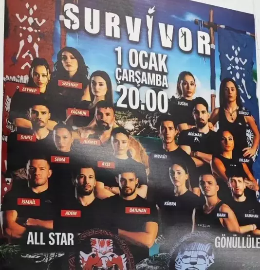 2025 Survivor All Star kadrosu açıklandı! Survivor kadrosu sosyal medyada çok eleştirildi! İşte Survivor All Star Ünlüler kadrosu...