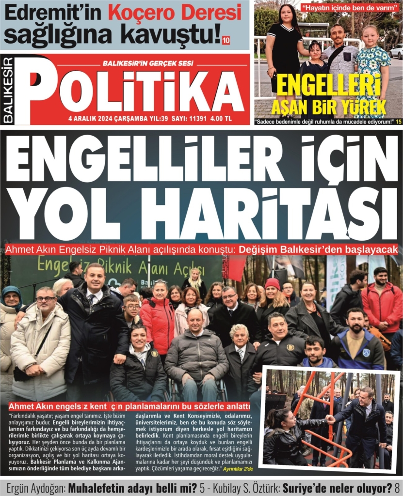 Balıkesir Politika Gazetesi