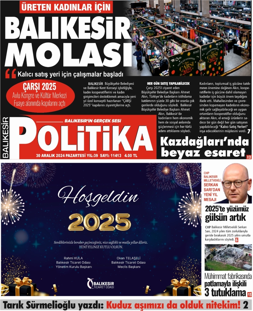 Balıkesir Politika Gazetesi