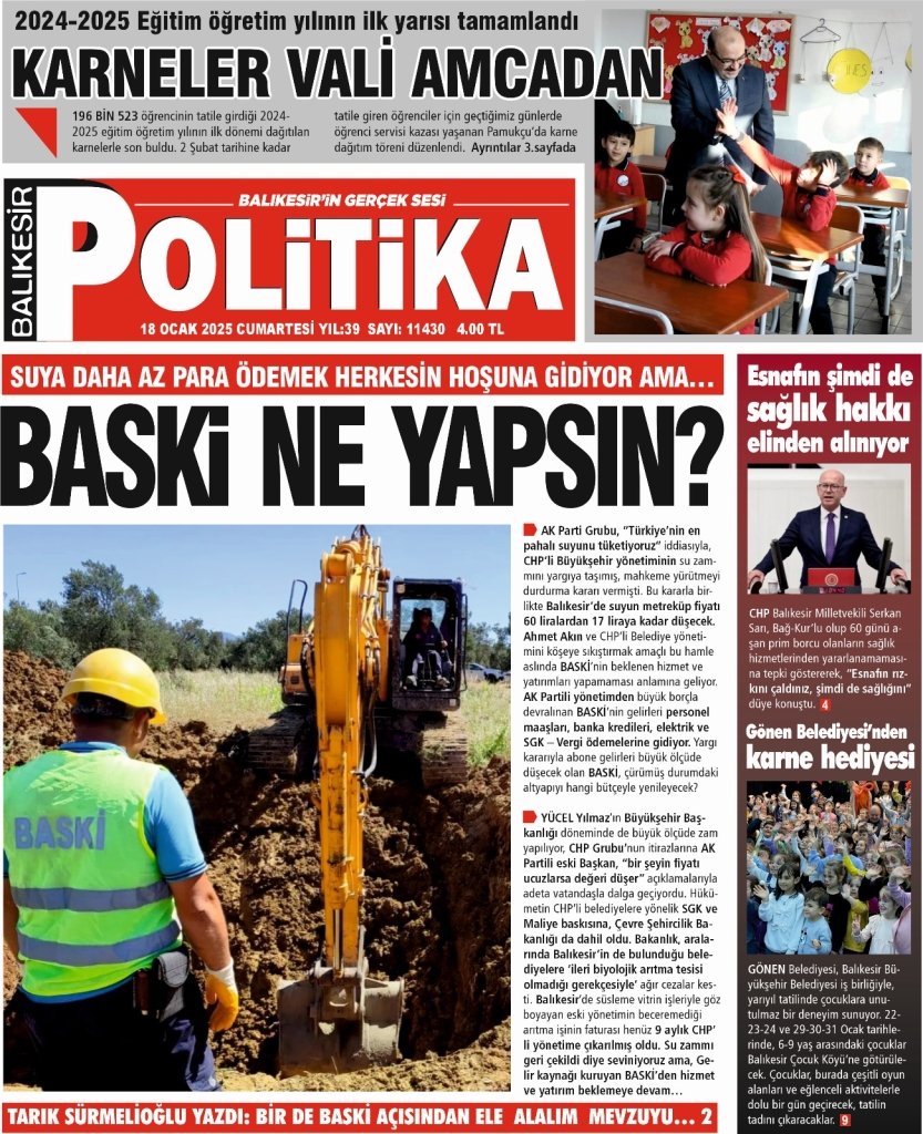 Balıkesir Politika Gazetesi