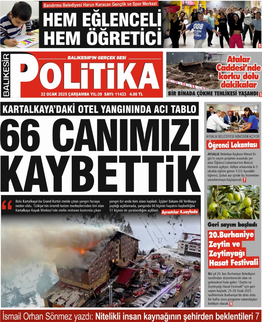 Balıkesir Politika Gazetesi