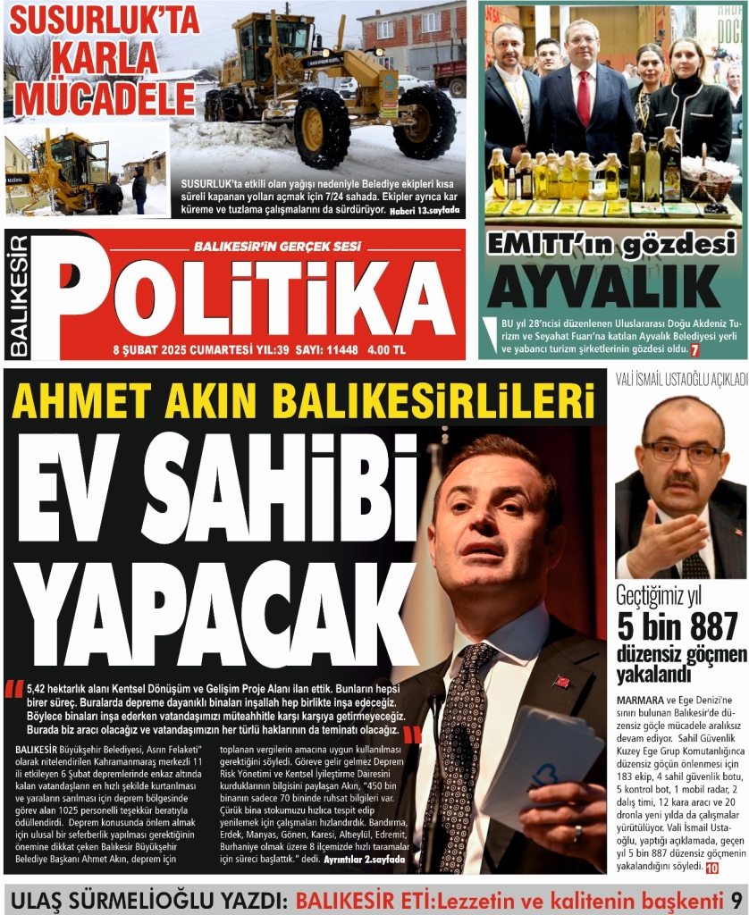 Balıkesir Politika Gazetesi