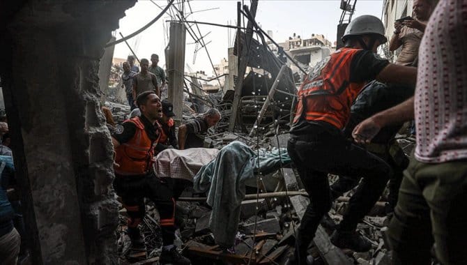 İsrail’in Gazze’ye düzenlediği saldırılarda can kaybı 755 artarak 6 bin 546’ya yükseldi
