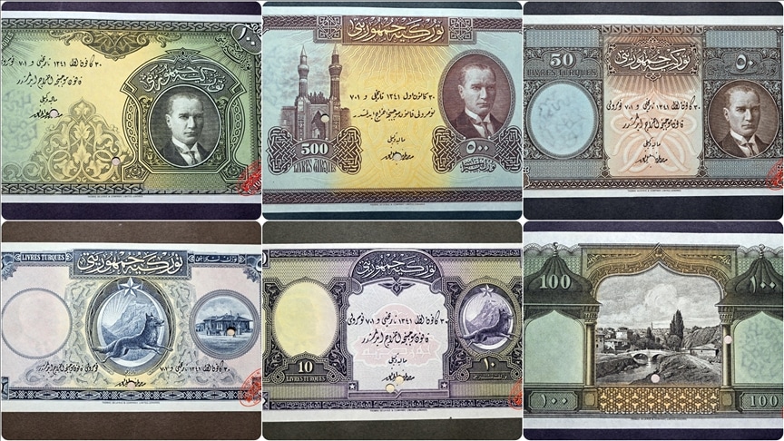 Darphane Müzesi’ndeki Cumhuriyet’in ilk dönemine ait paraları görüntüledi