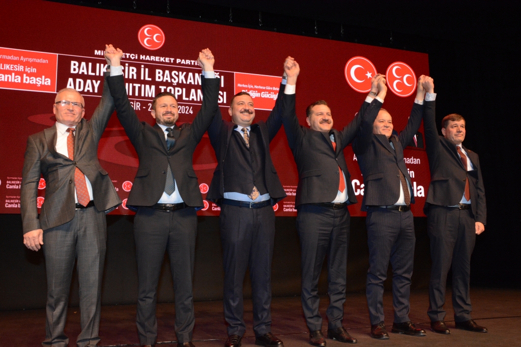 Balıkesir MHP belediye başkan adaylarını tanıttı