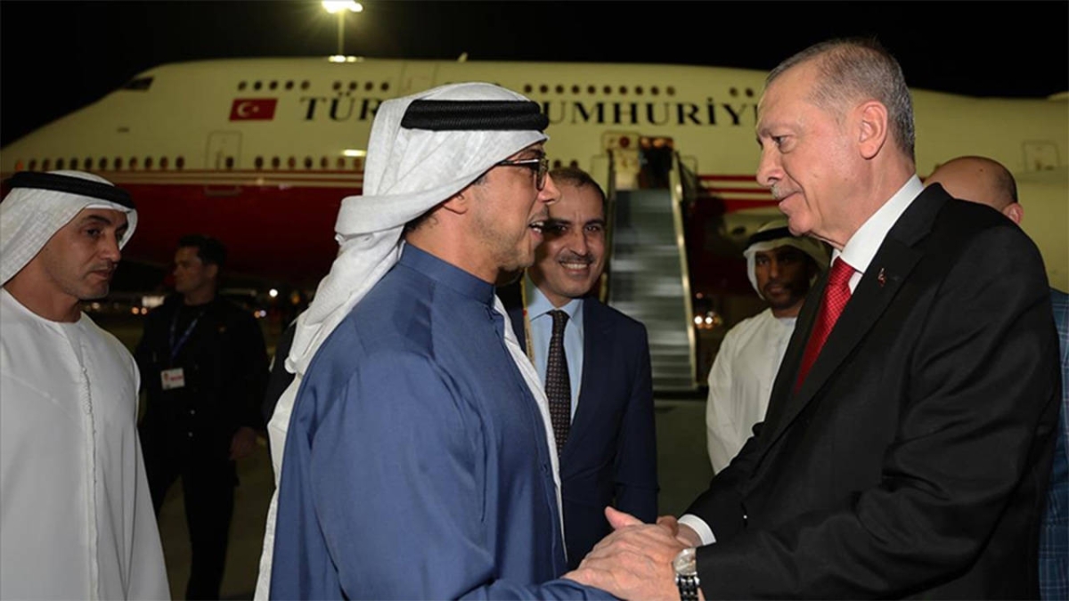 Cumhurbaşkanı Erdoğan Birleşik Arap Emirlikleri'ne gidiyor