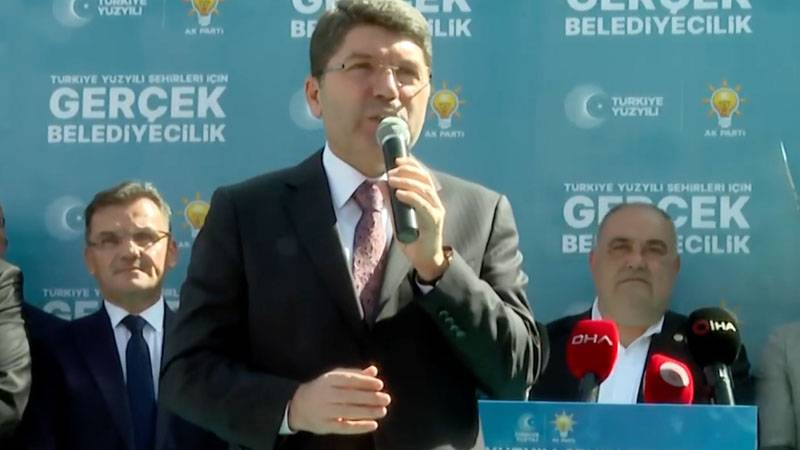 Adalet Bakanı Yılmaz Tunç, İstanbul'da Murat Kurum'a oy istedi! Ekrem İmamoğlu'nu hedef aldı!