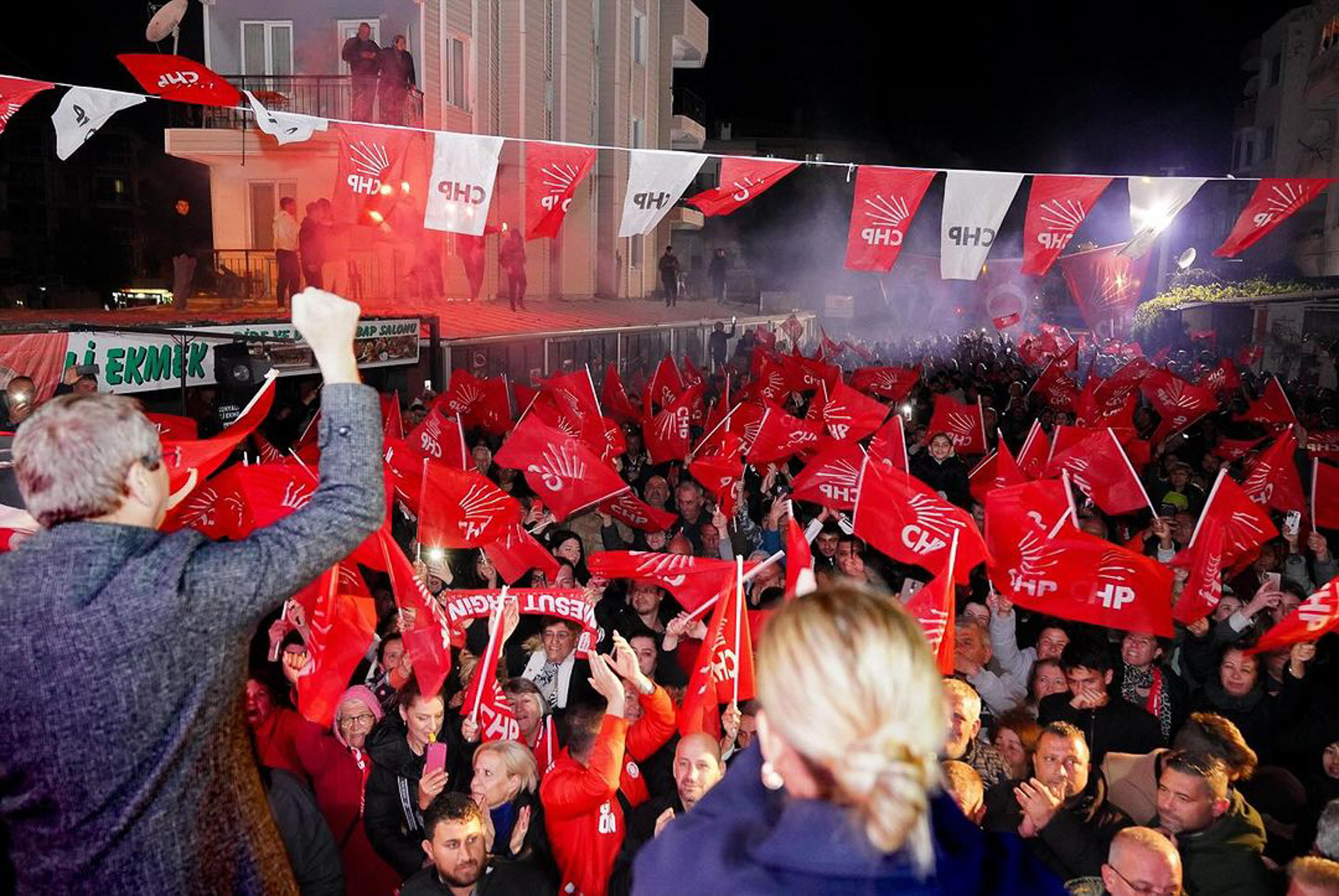 Mesut Ergin, Sarımsaklı'da gövde gösterisi yaptı!