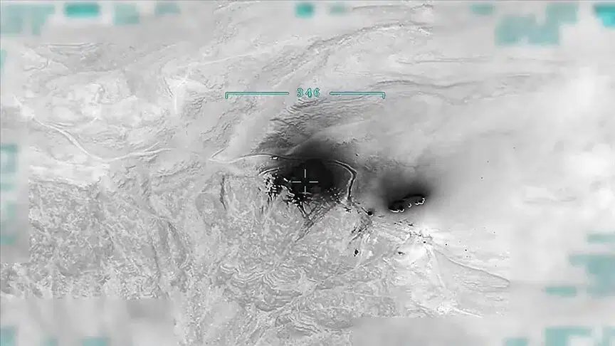 Irak'ın kuzeyinde 6 PKK'lı terörist etkisiz hale getirildi