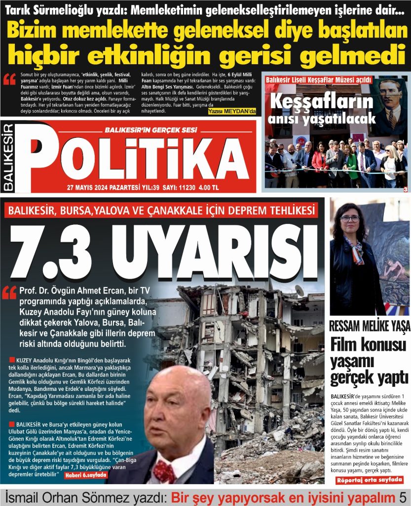 Balıkesir Politika Gazetesi