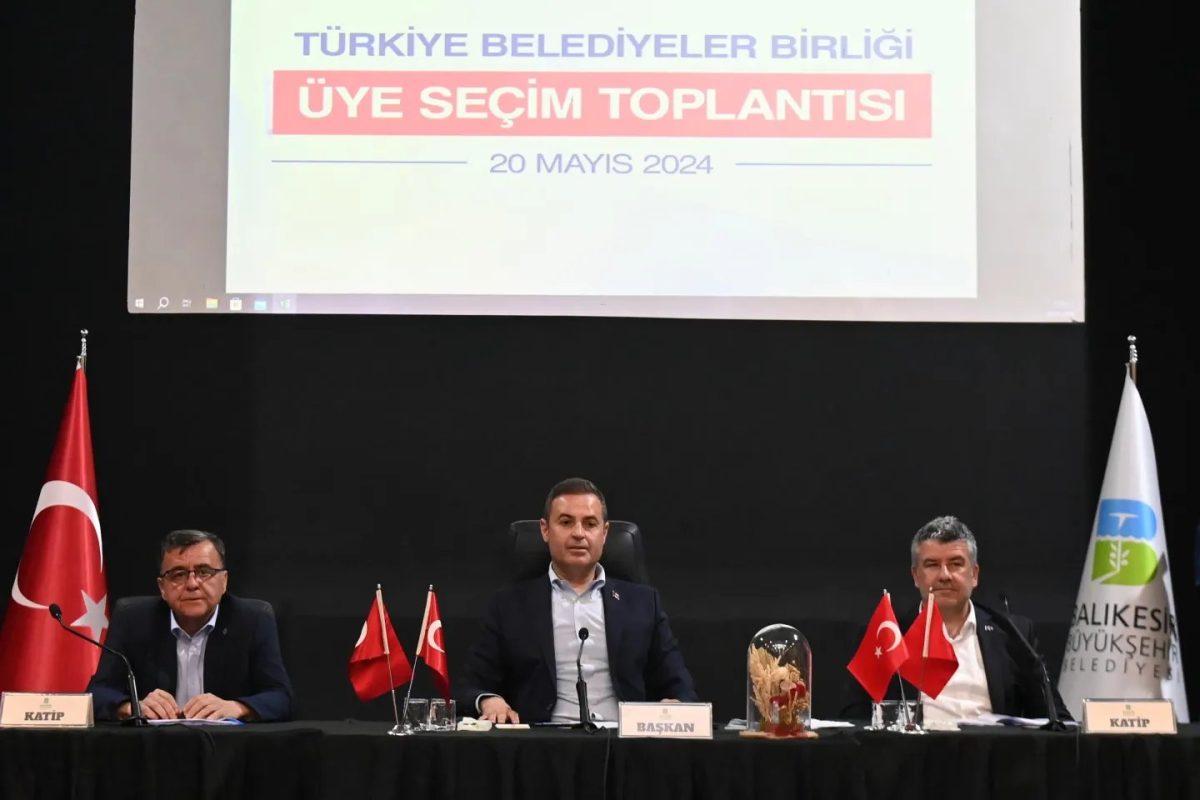 Balıkesir'de Türkiye Belediyeler Birliği Meclisi Üye Seçimleri gerçekleştirildi