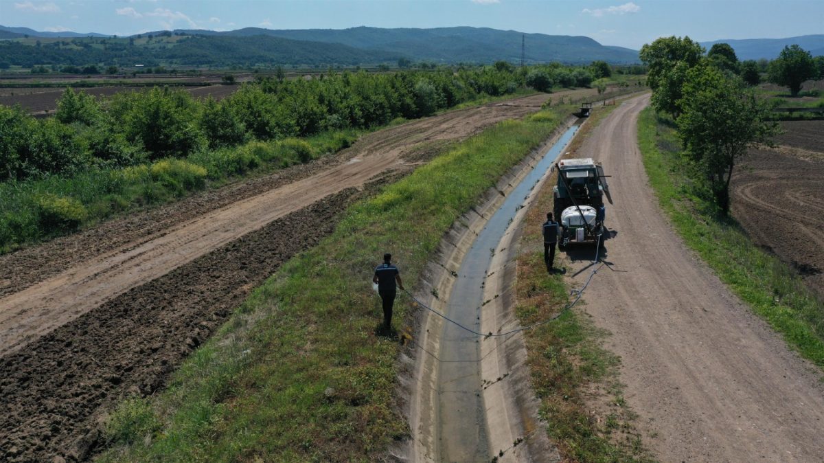 BASKİ'den sulama kanallarında detaylı temizlik