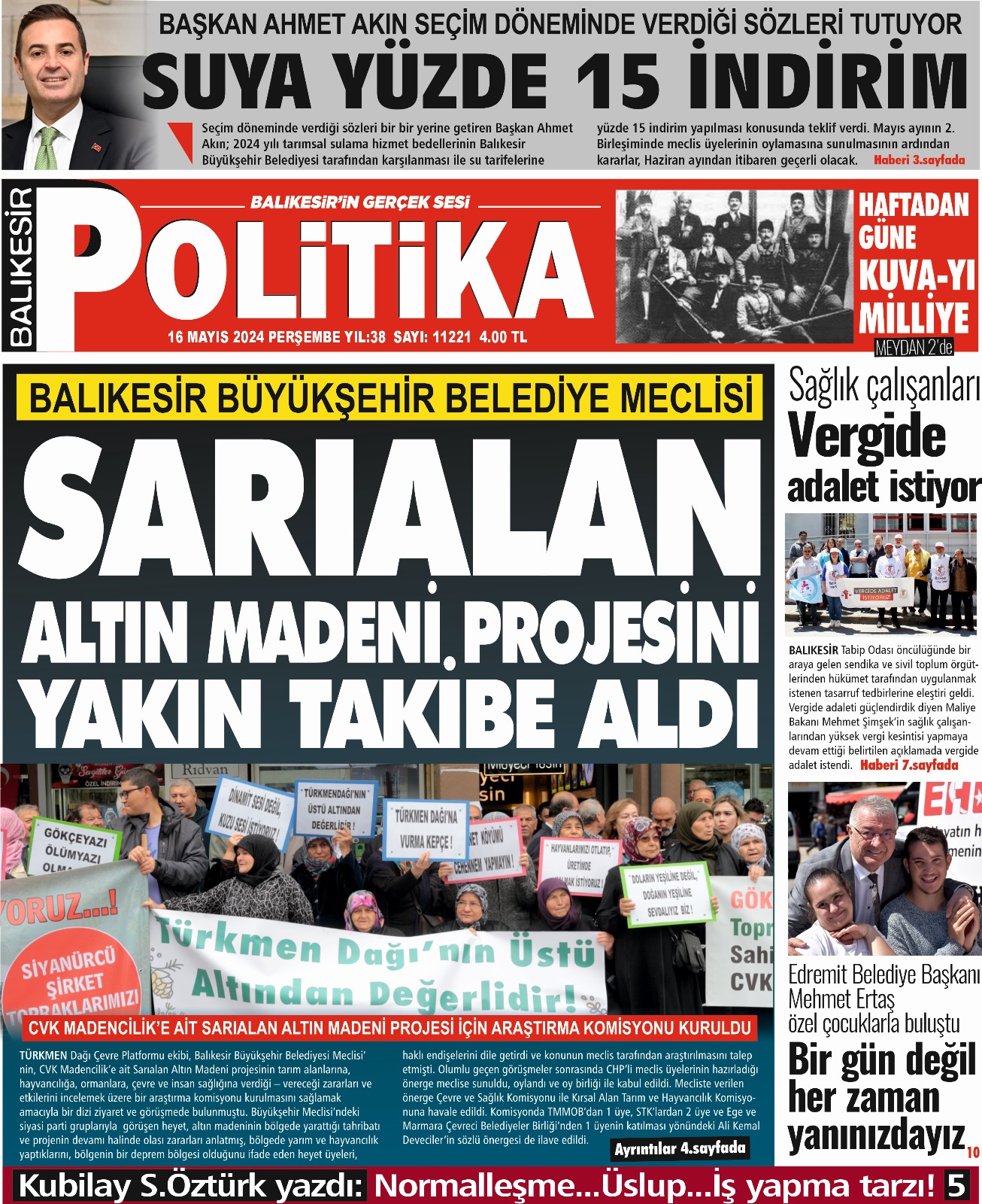 Balıkesir Politika Gazetesi