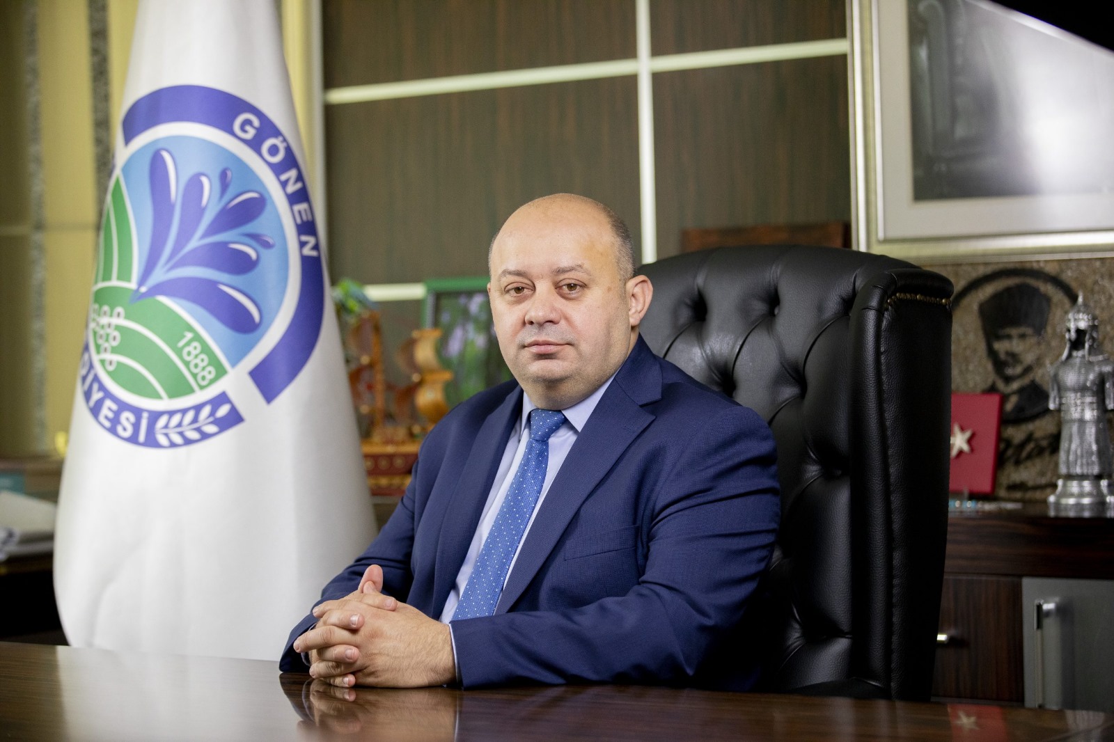 Gönen Belediye Başkanı İbrahim Palaz