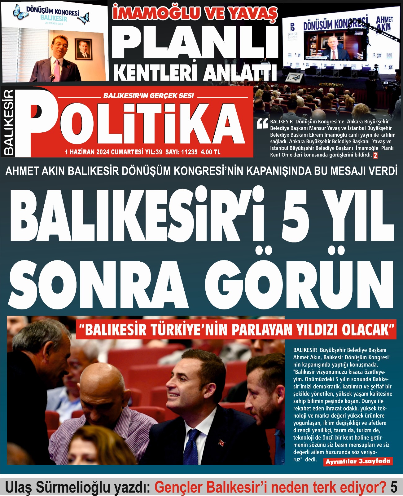 Balıkesir Politika Gazetesi