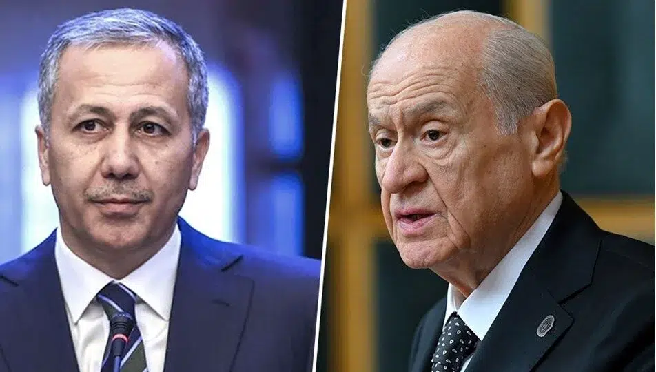 Ali Yerlikaya, MHP Lideri Devlet Bahçeli'yi ziyaret etti