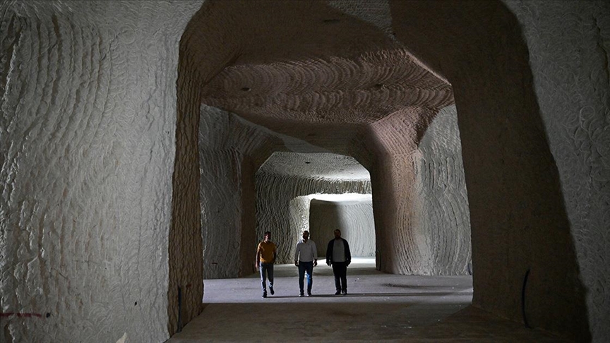 3 bin 500 metrekare alana sahip kayadan oyma müzenin inşası tamamlandı