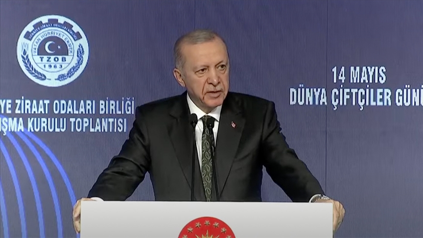 Erdoğan: 'Türkiye'de tarım bitti' demek cehalettir