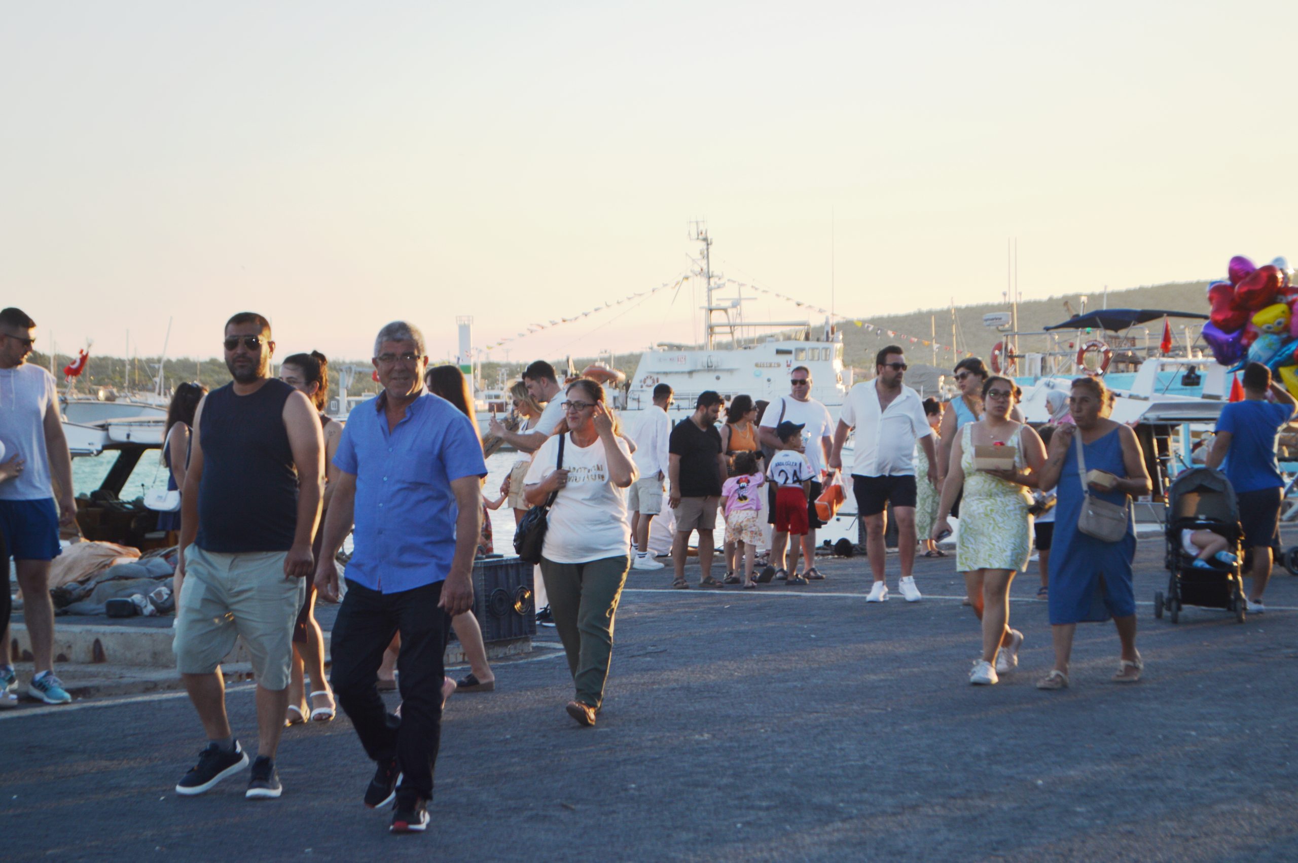 Ayvalık'ın nüfusu bayramda 1 milyona yaklaştı