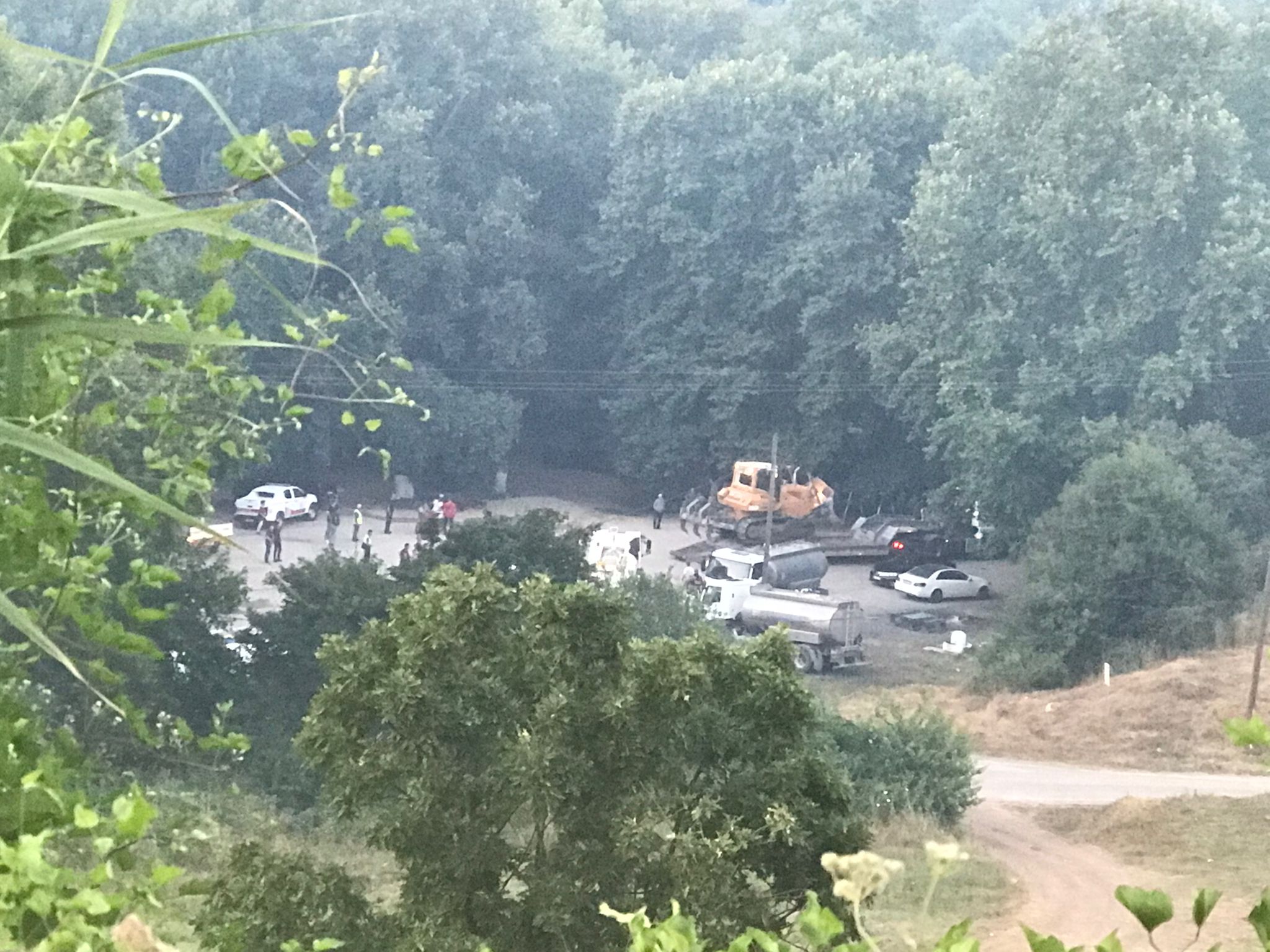 Balıkesir'in Susurluk ilçesinde orman yangını başladı