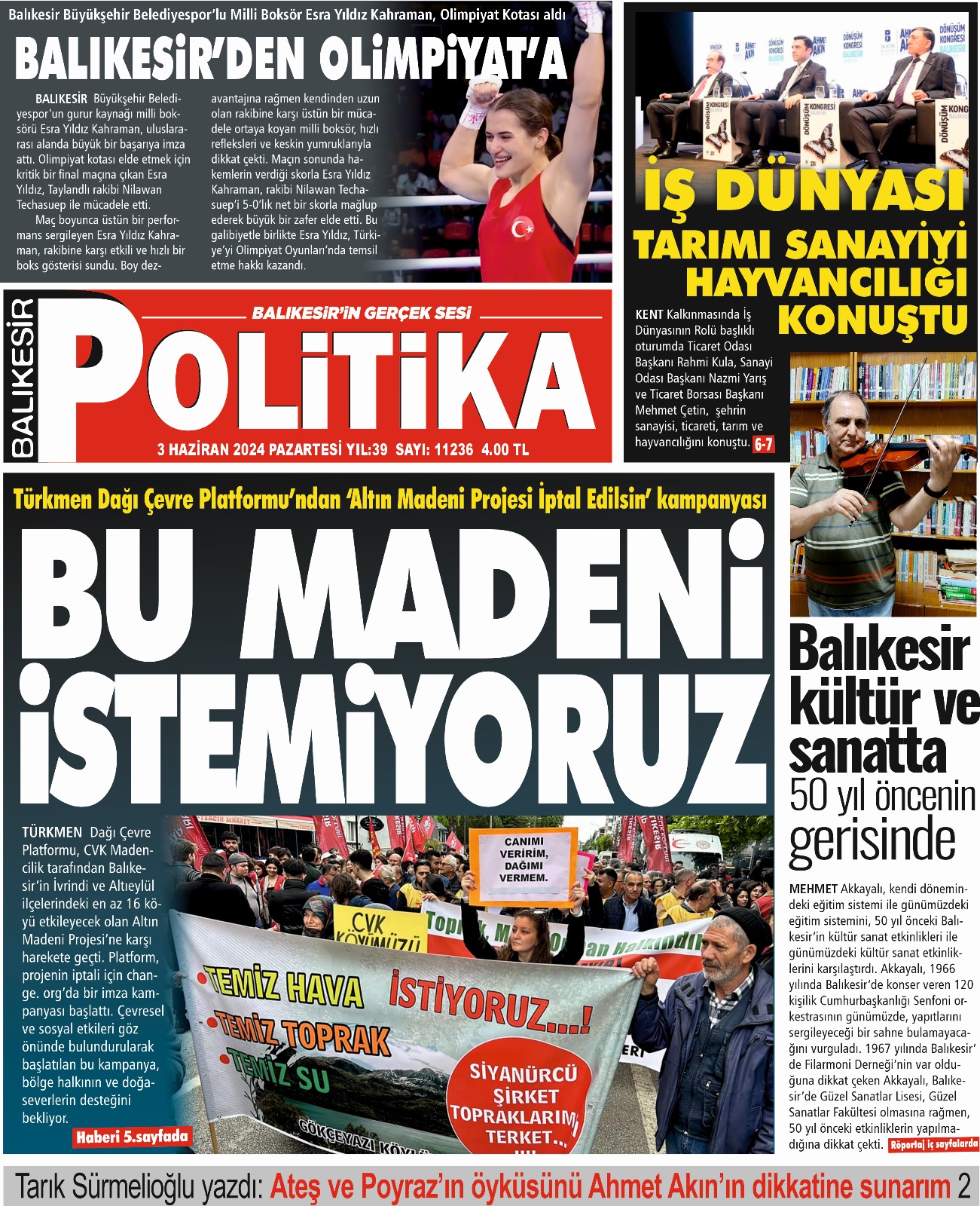 Balıkesir Politika Gazetesi