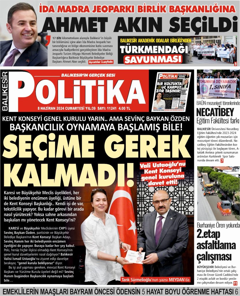 Balıkesir Politika Gazetesi