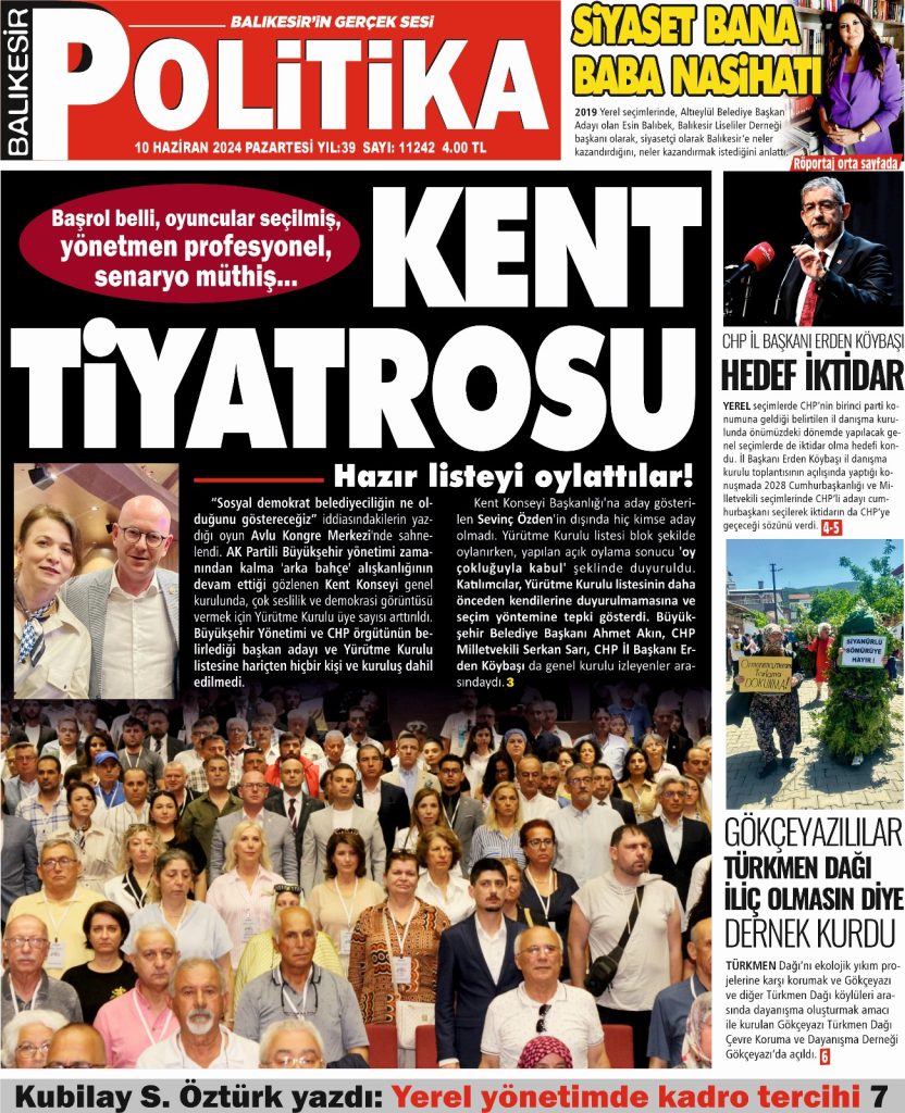 Balıkesir Politika Gazetesi