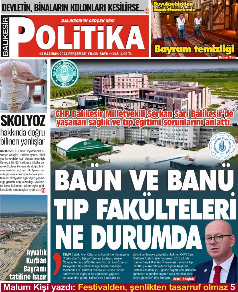 Balıkesir Politika Gazetesi