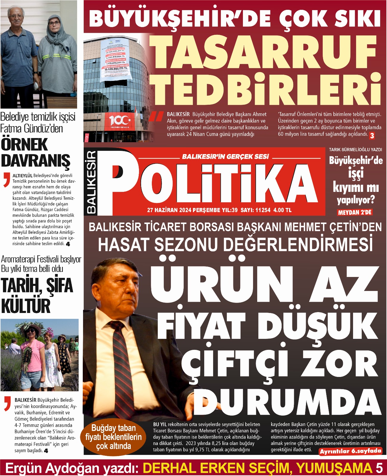 Balıkesir Politika Gazetesi