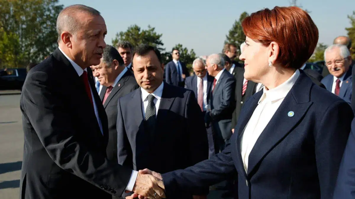 Erdoğan, Cumhurbaşkanlığı Sarayı'nda Akşener ile görüşecek