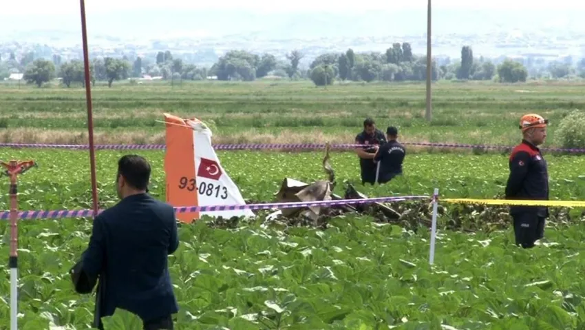 Kayseri'de eğitim uçağı düştü! Kazada 2 pilot şehit oldu!