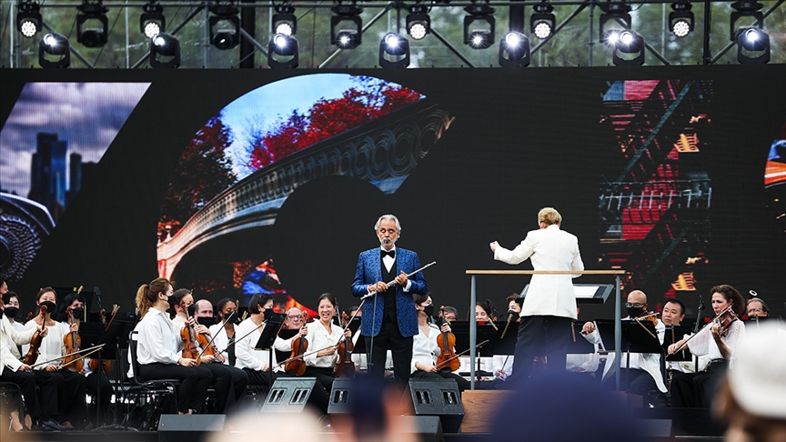 Ünlü İtalyan tenor Andrea Bocelli 8 Haziran'da İstanbul'da