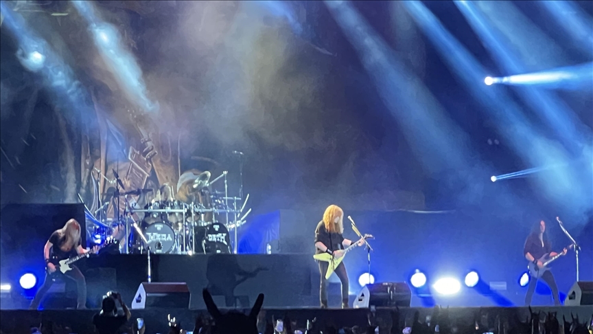 Megadeth, İstanbul'da konser verdi