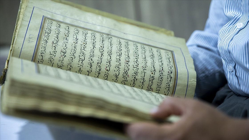 Osmanlı yadigarı 150 yıllık el yazması Kur’an-ı Kerim özenle korunuyor
