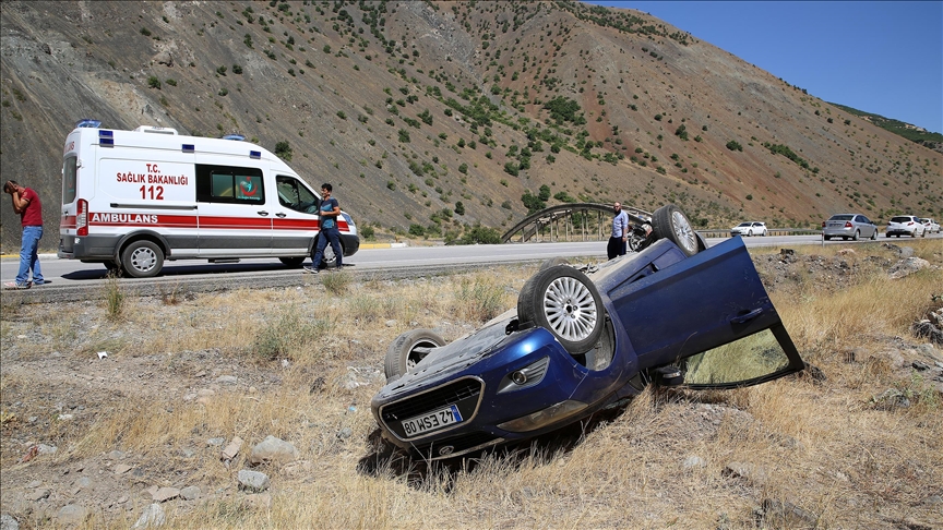 9 günlük Kurban Bayramı tatilinde meydana gelen 7 bin 216 trafik kazasında, 72 kişi hayatını kaybetti