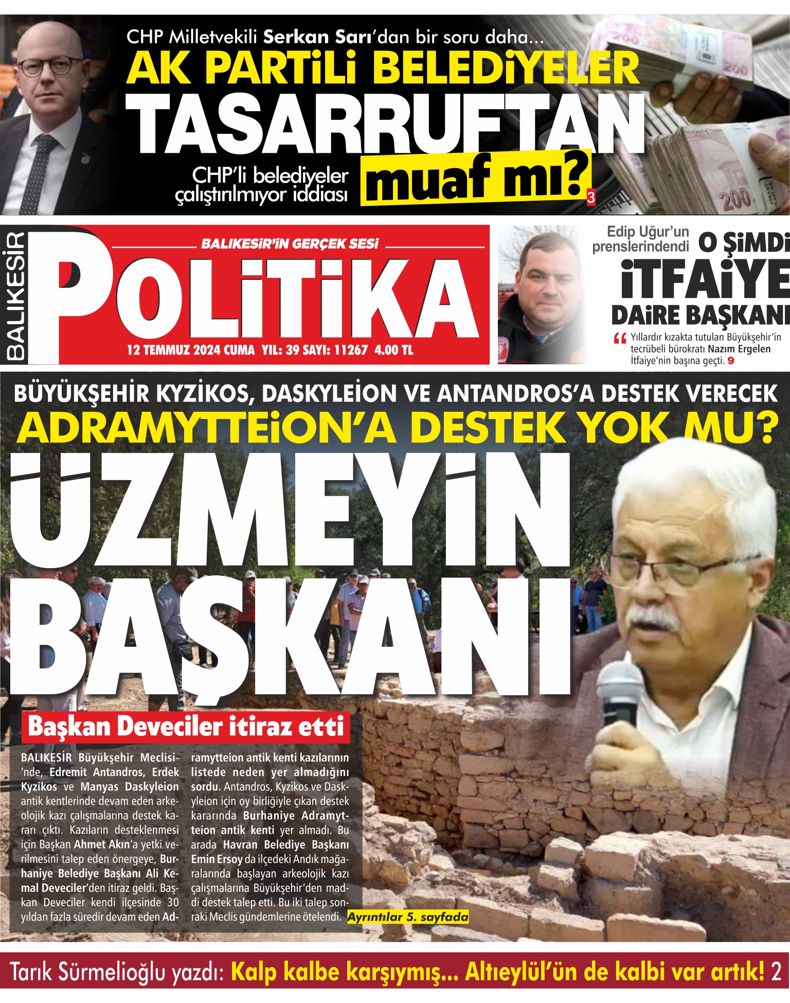 Balıkesir Politika Gazetesi