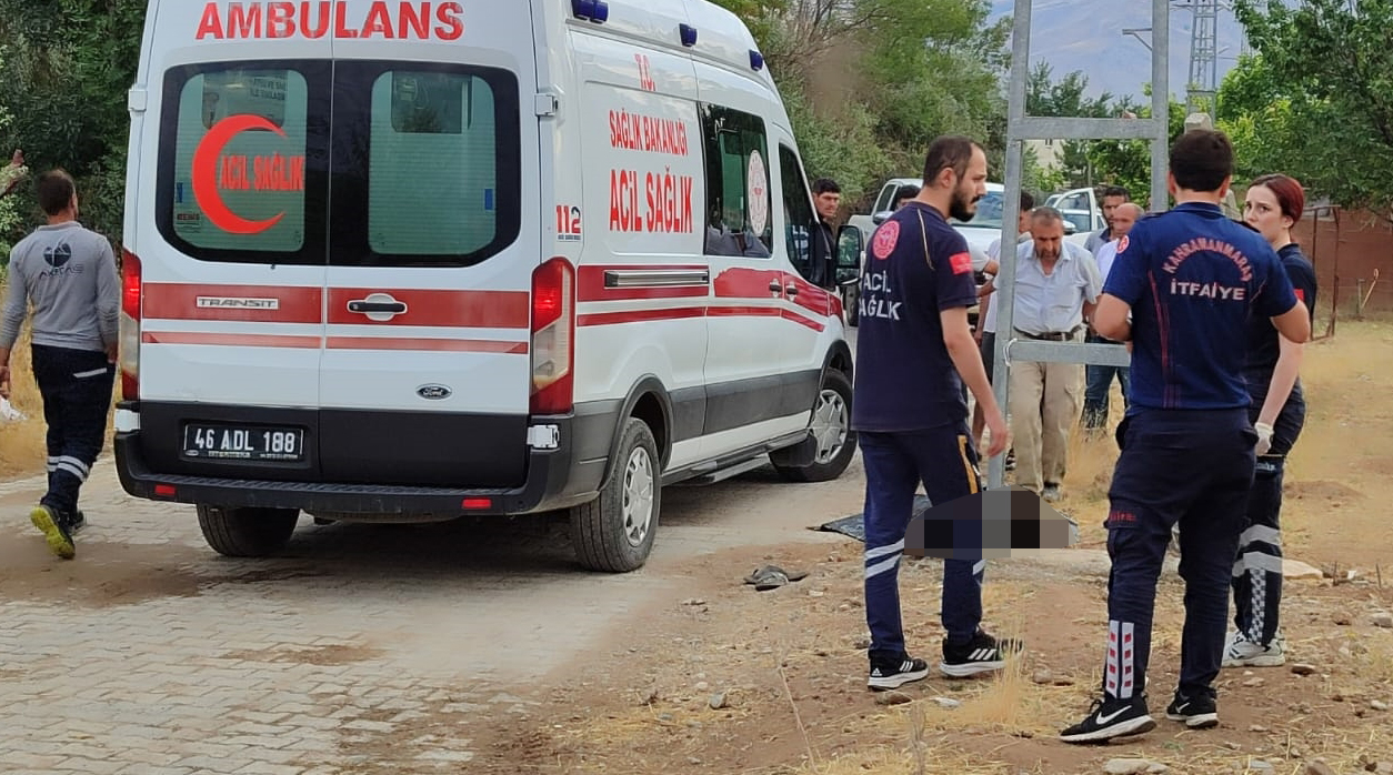 Kahramanmaraş'ta elektrik akımına kapılan kişi yaşamını yitirdi