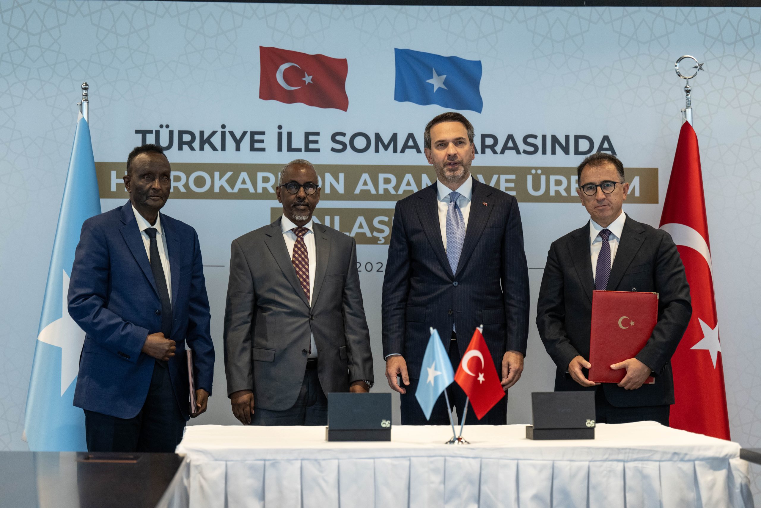 Türkiye ve Somali arasında hidrokarbon alanında iş birliği anlaşması imzalandı