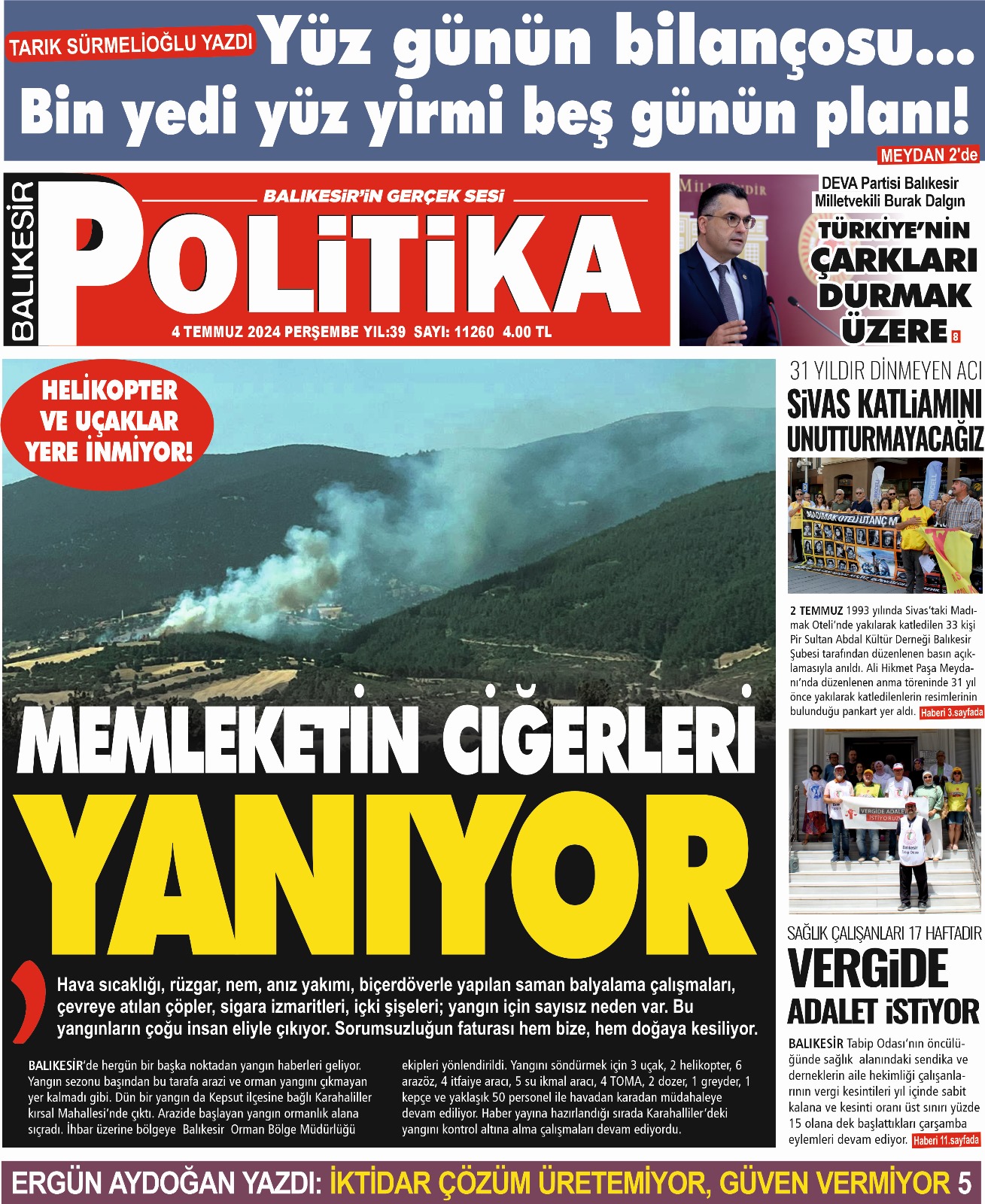 Balıkesir Politika Gazetesi