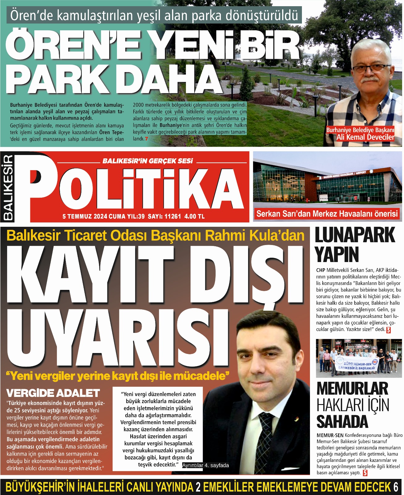 Balıkesir Politika Gazetesi