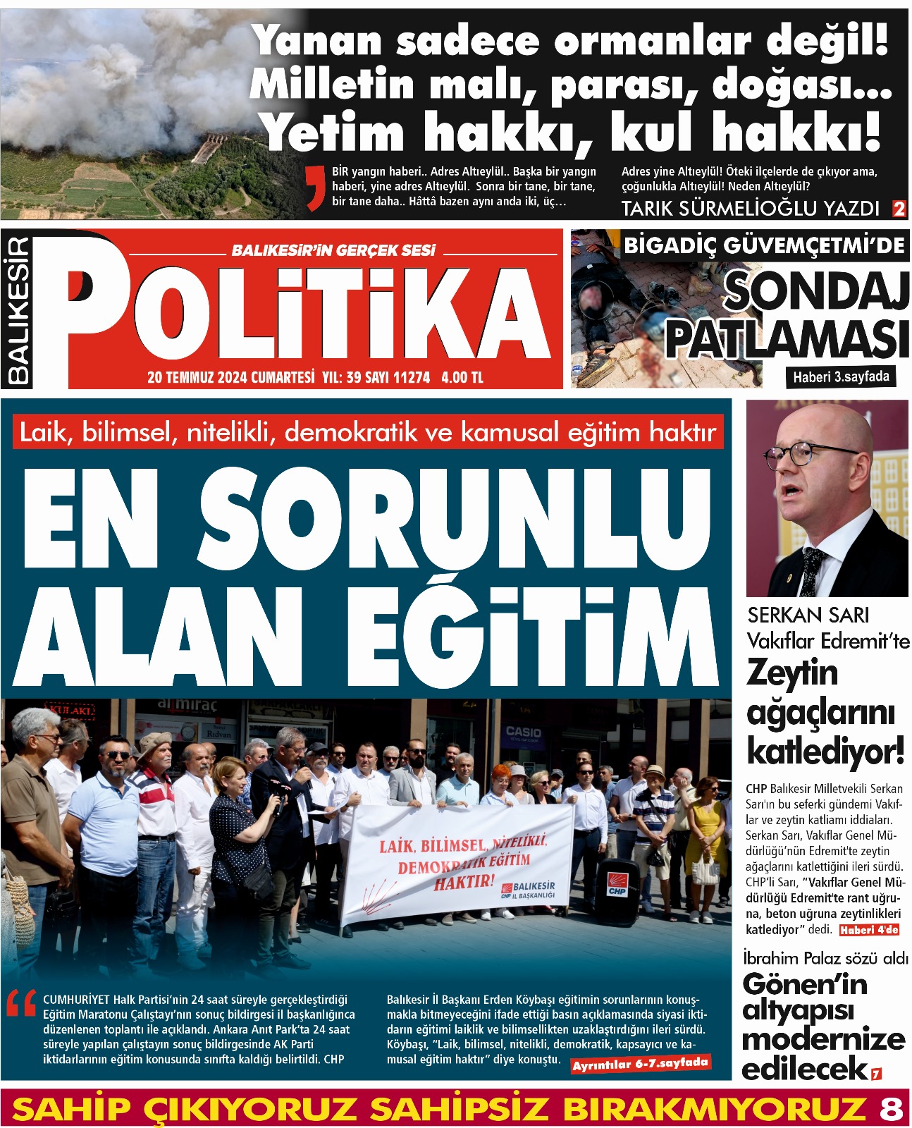 Balıkesir Politika Gazetesi