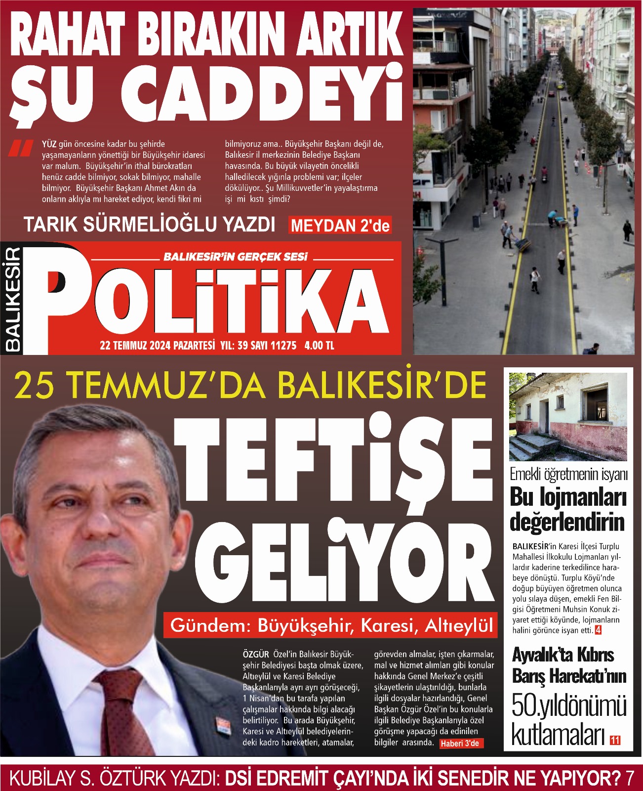 Balıkesir Politika Gazetesi