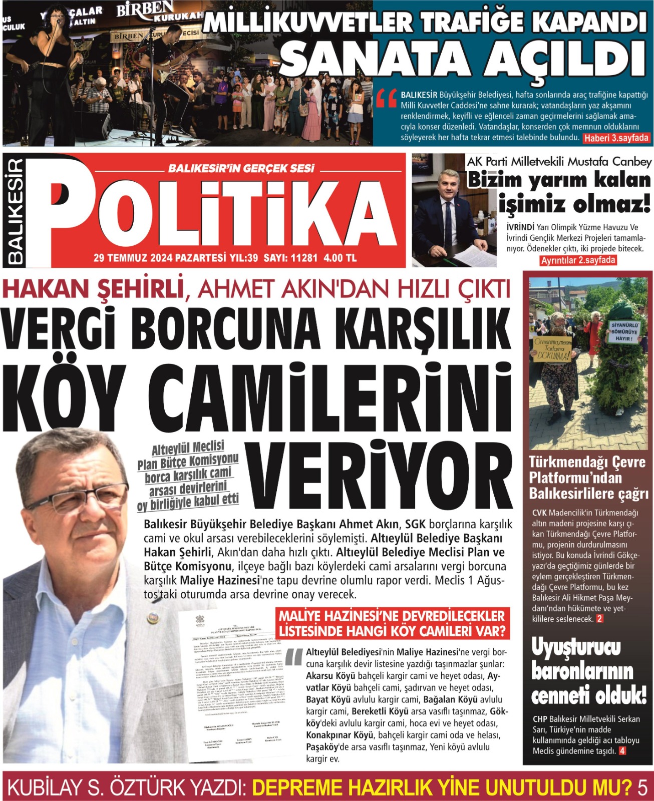 Balıkesir Politika Gazetesi