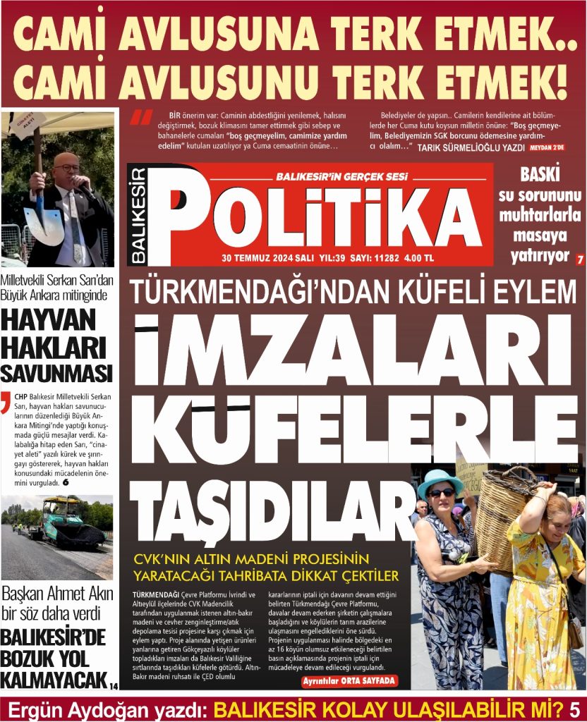 Balıkesir Politika Gazetesi